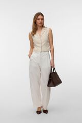 Vero Moda Chaleco de vestir Beige