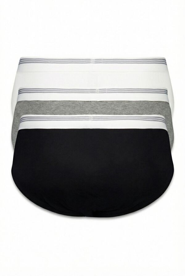 Cortefiel Jersey-knit 3-pack boxers Black