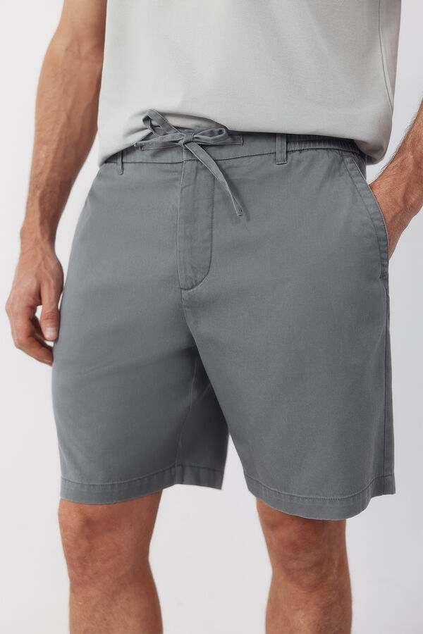 Cortefiel Bermuda laces Kaki