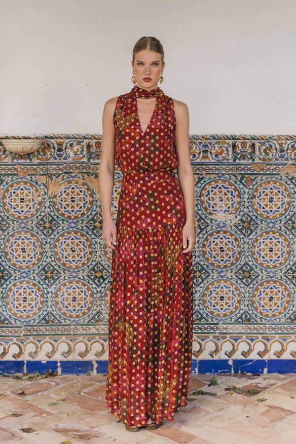 Cherubina Bibiana skirt Red