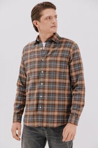 Cortefiel Checked flannel shirt