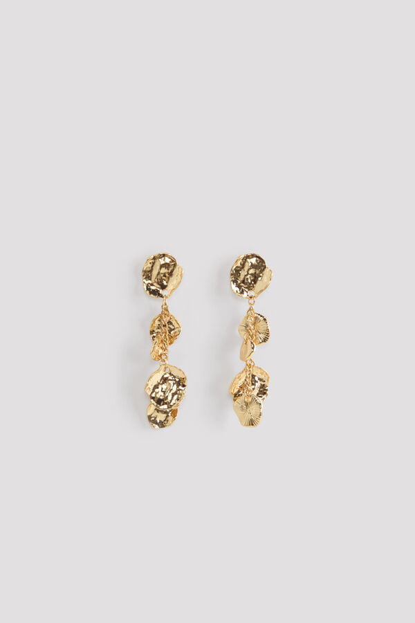 Cortefiel Gold pendant earring Gold