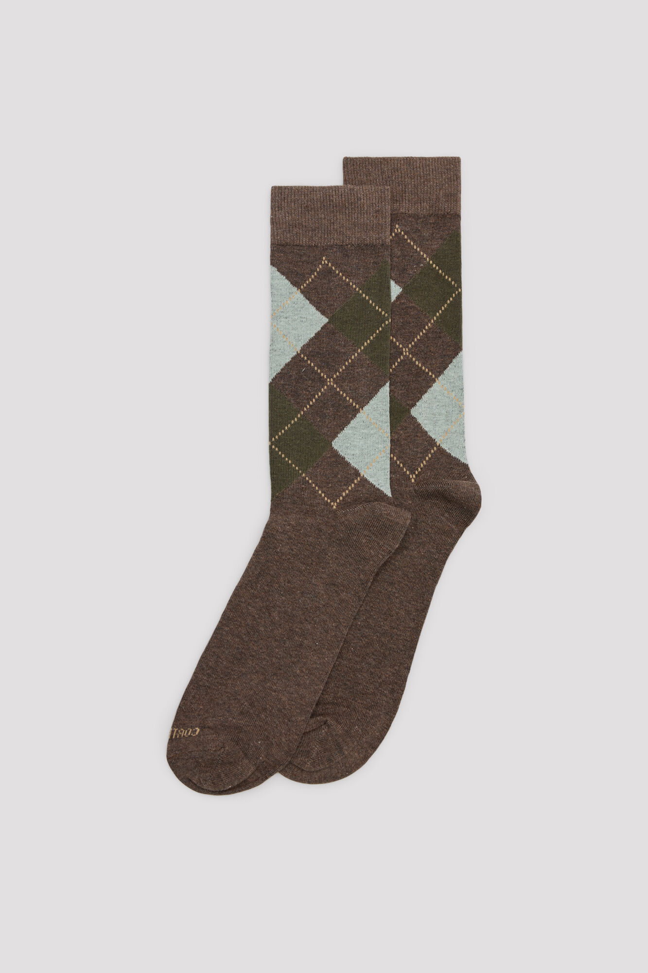Cortefiel Diamond print cotton socks