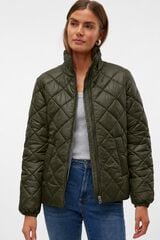 Vero Moda Casaco acolchoado gola alta Verde