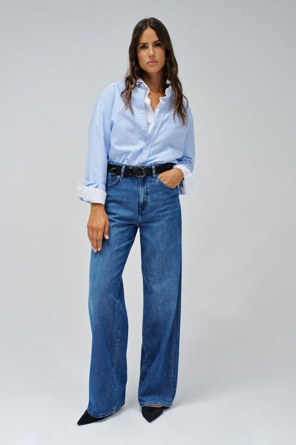 Salsa Jeans Jeans wide leg Azul