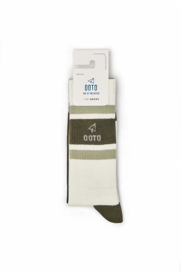 Pack de 2 pares de calcetines tobilleros de hombre de algodón orgánico  lisos. · Punto Blanco · El Corte Inglés