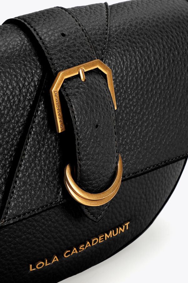 Lola Casademunt Crossbody bag with belt detail Black