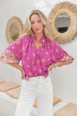 Jaase Blusa estampado floral Subiu