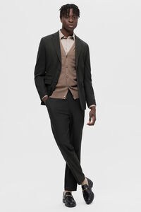 Selected Calça de terno Slim Fit 