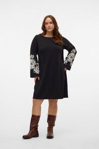 Vero Moda Curve Vestido curto de manga comprida Curve