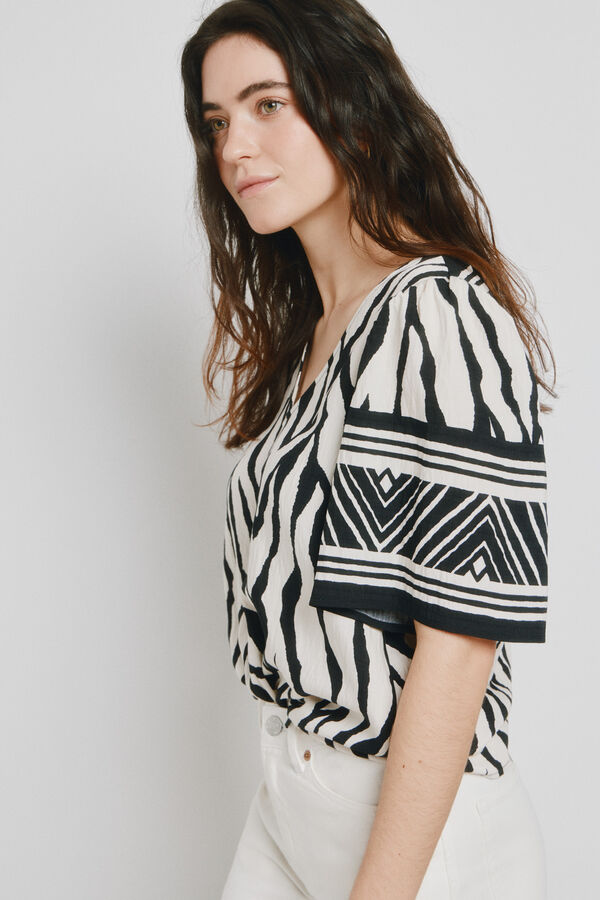 Vero Moda Short sleeve top Black