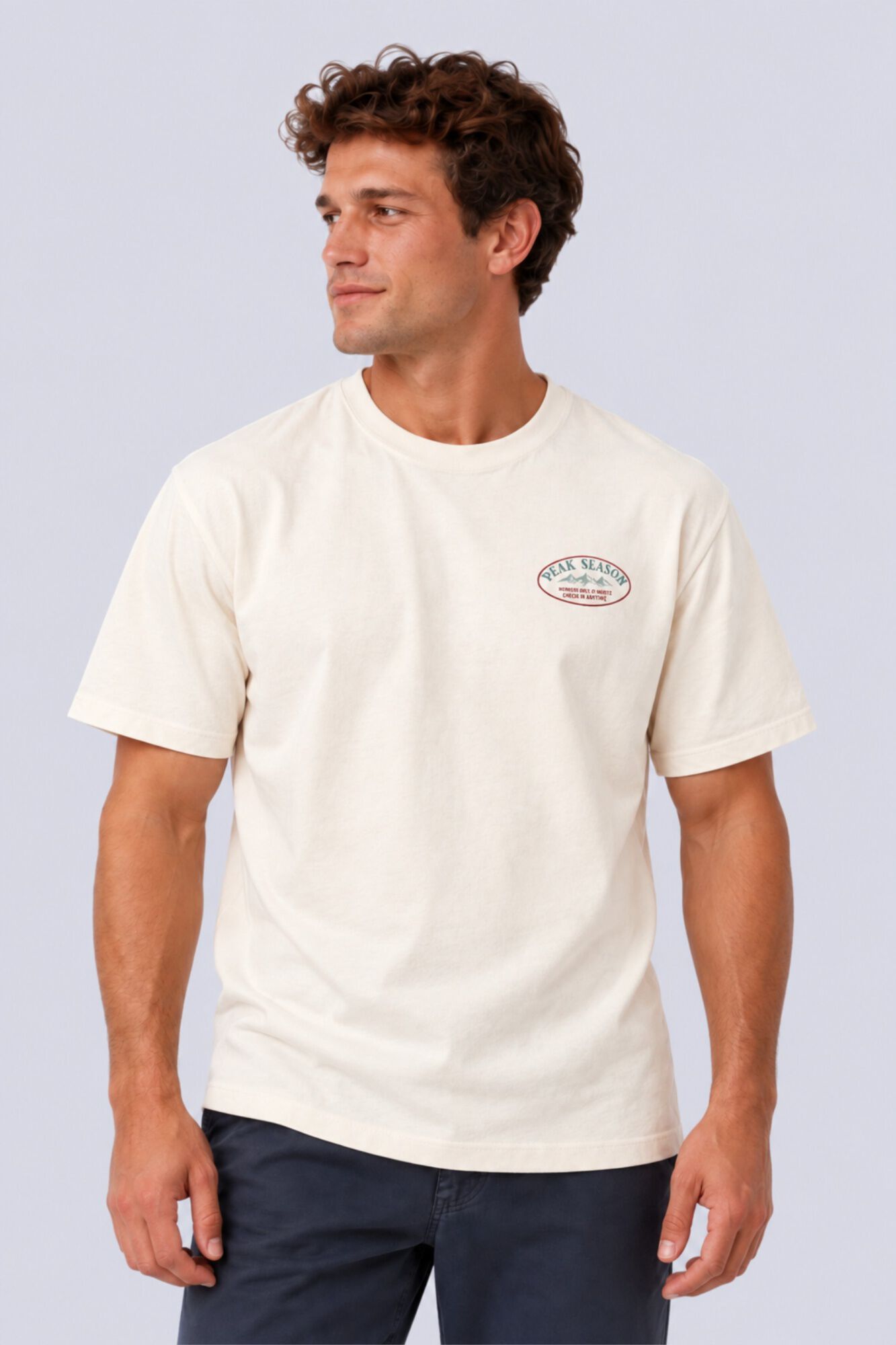Cloking T-shirt Lavada Escuro Fitting Room