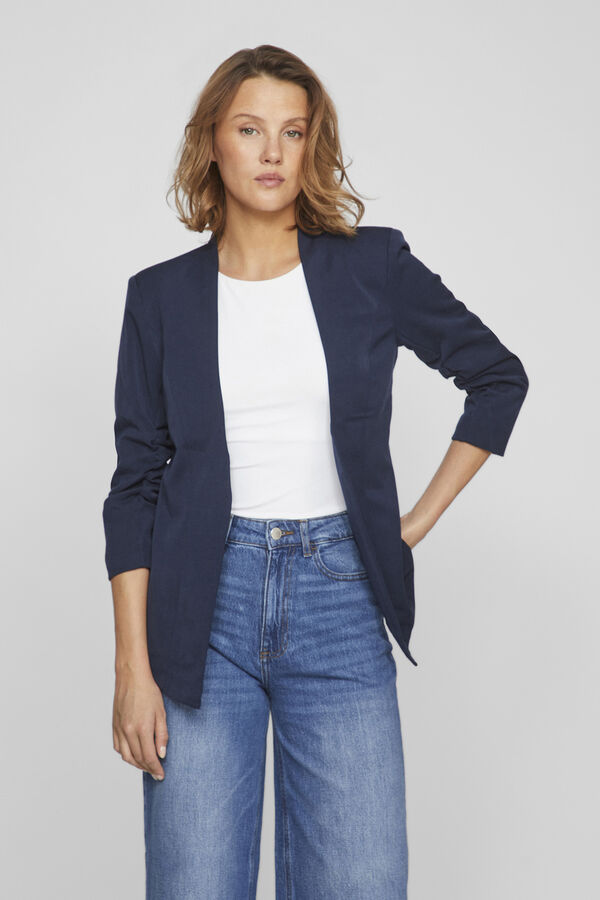 Vila Blazer manga 3/4 Azul
