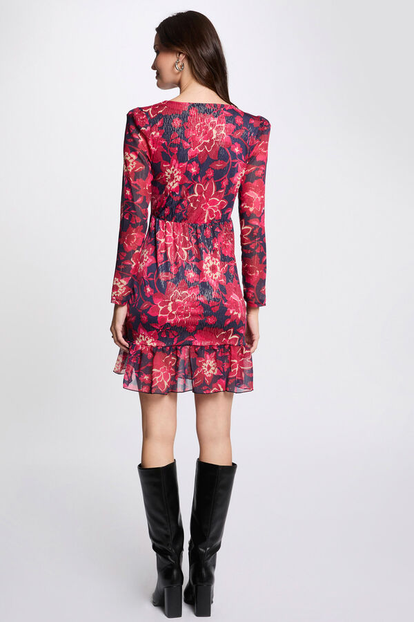 Morgan Vestido corto estampado Multicolor