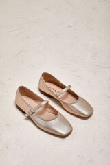 Bryan Stepwise Bailarinas de croute Dourado