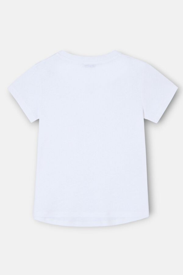 Silbon T-shirt bolso raquete Branco