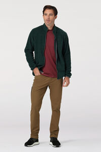 Cortefiel All Terrain Gear fleece jacket™  Dark green
