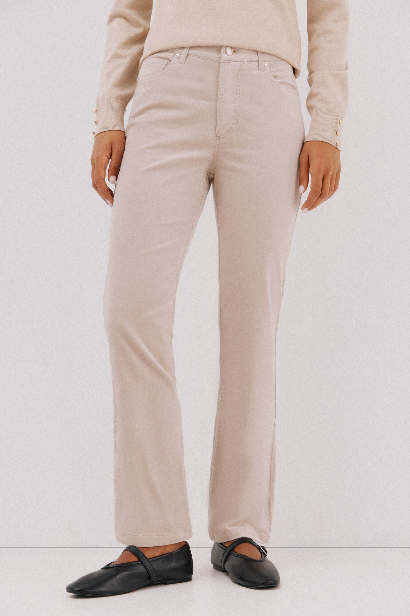 Cortefiel Sensational velvet trousers