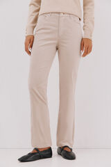 Cortefiel Calças sensacionais de veludo Tostado