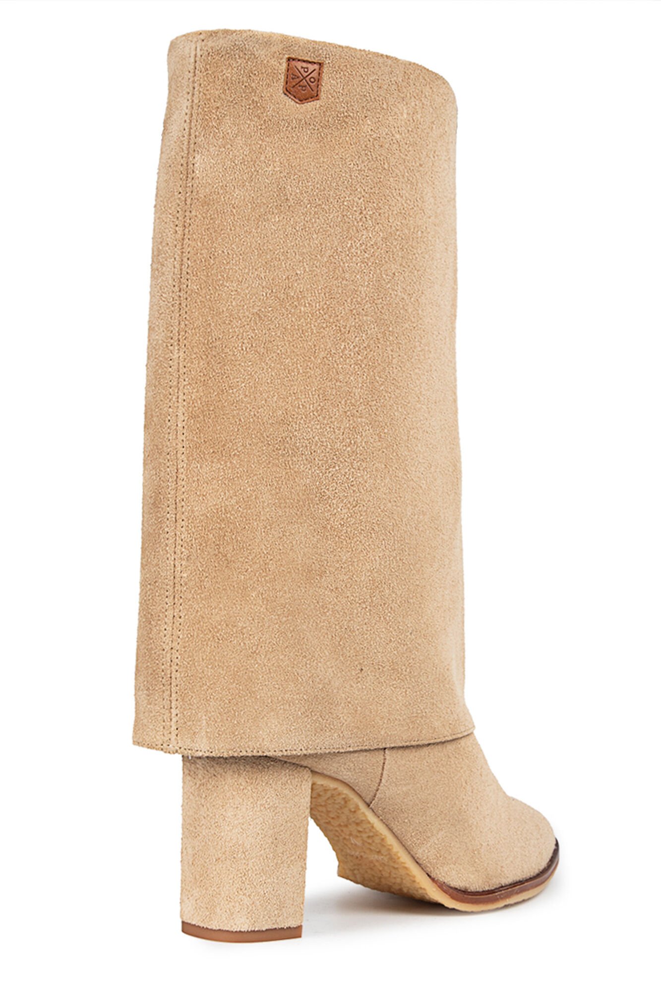 Women s Demi Suede Heeled Boot Women s boots Cortefiel