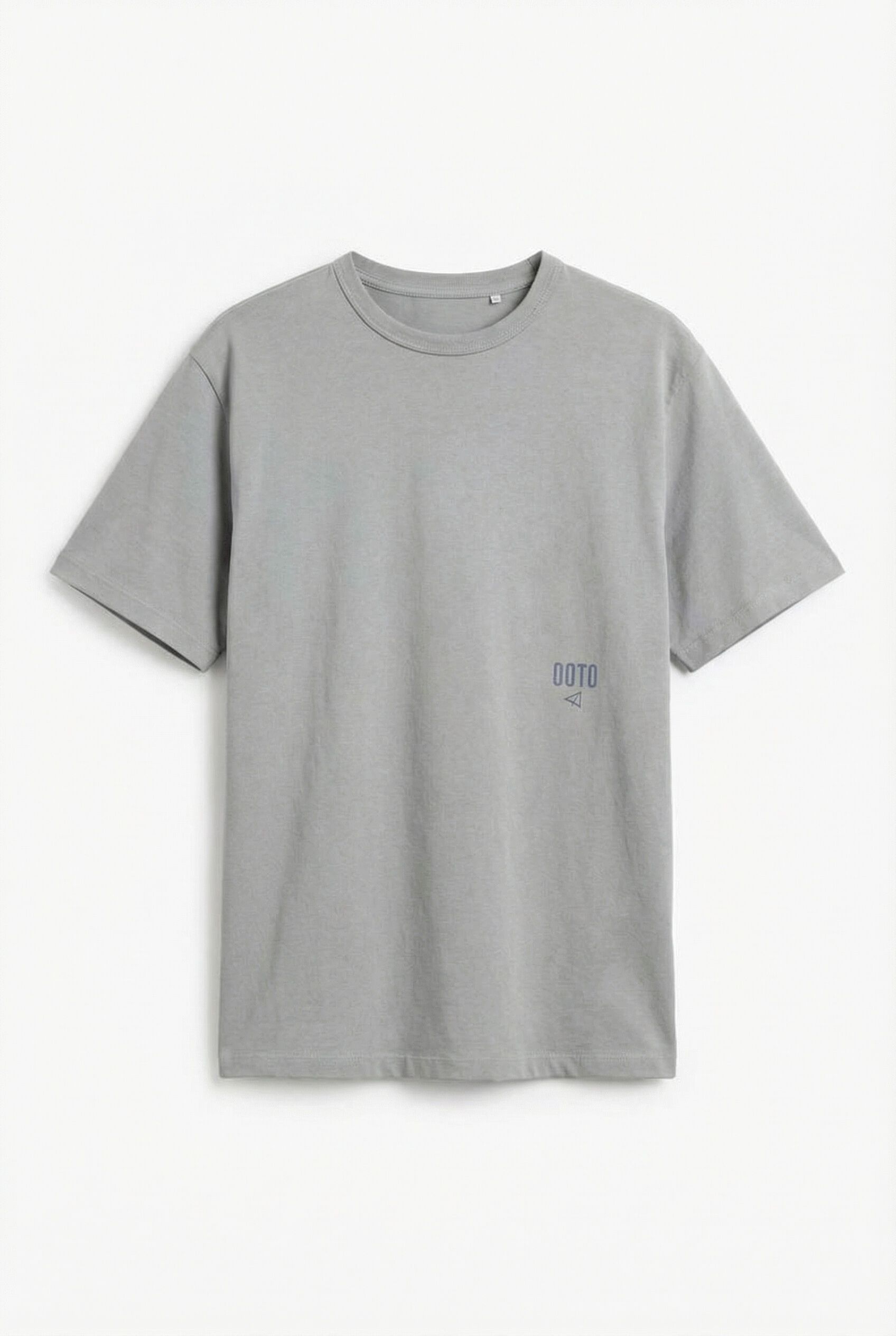 OOTO T-shirt lavada com logo
