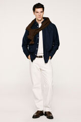 Selected Regular Fit Oxford Shirt  Navy