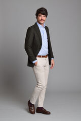 Cloking Blazer de lã Verde