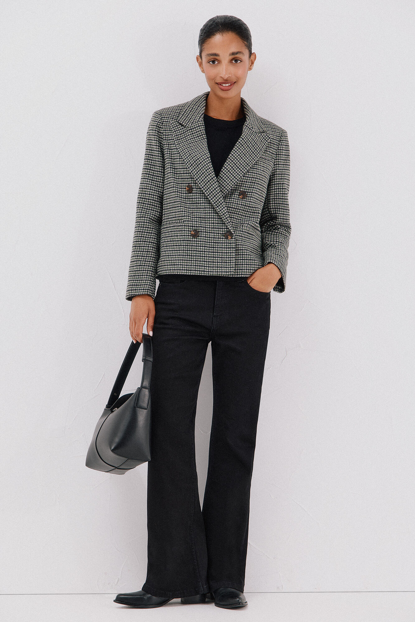 Cortefiel Cropped blazer