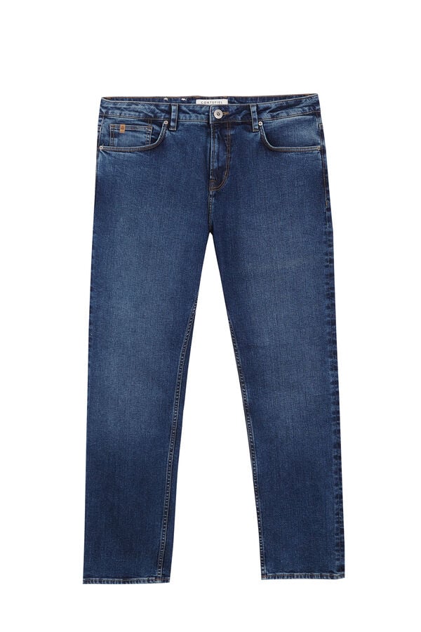 Cortefiel Regular fit jeans Blue