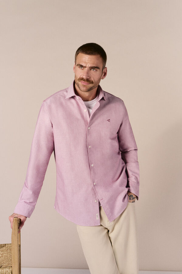 OOTO Camisa liso manga comprida Granada