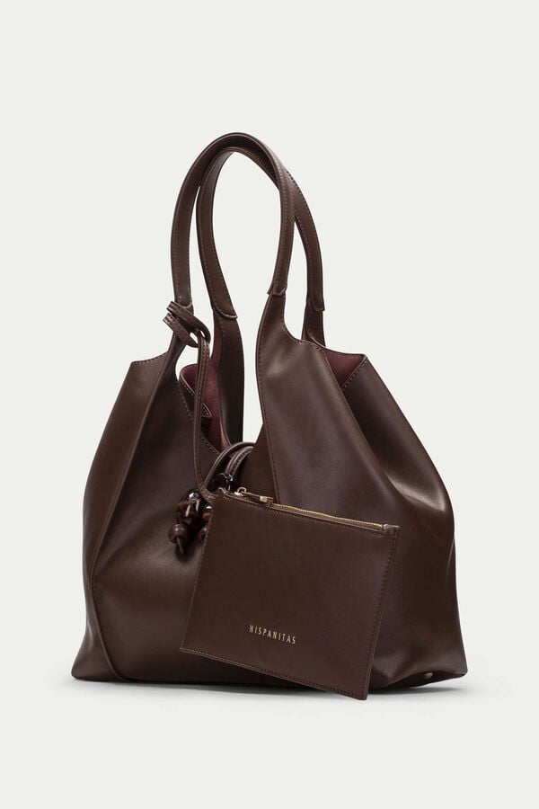 Hispanitas Mala tote bag Castanho