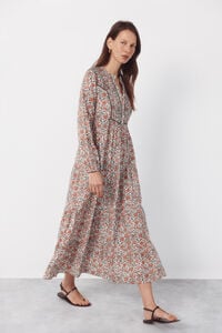 Cortefiel Fluid printed dress