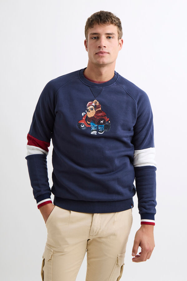 Williot Sweatshirt Sr. Willie ao Folho Azul
