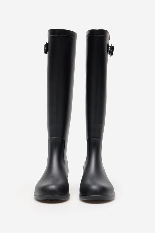 Cortefiel Welly boot Black
