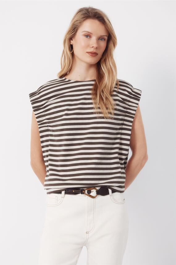 Camiseta frunce sisa