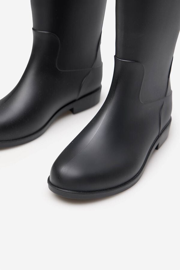 Cortefiel Welly boot Black