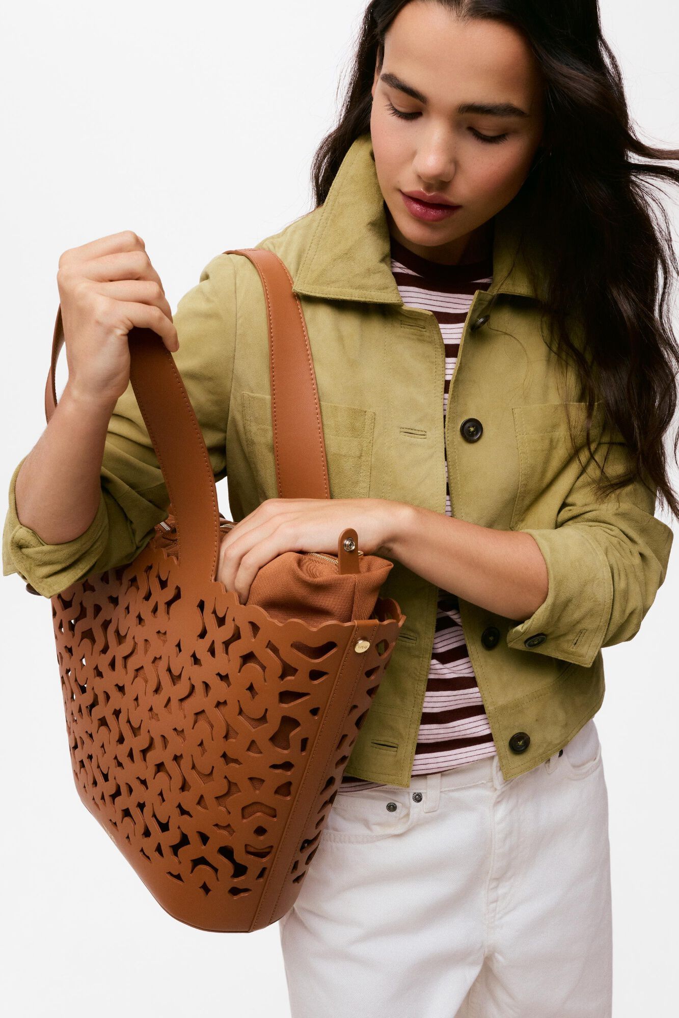 Tous Bear Shock large basket bag