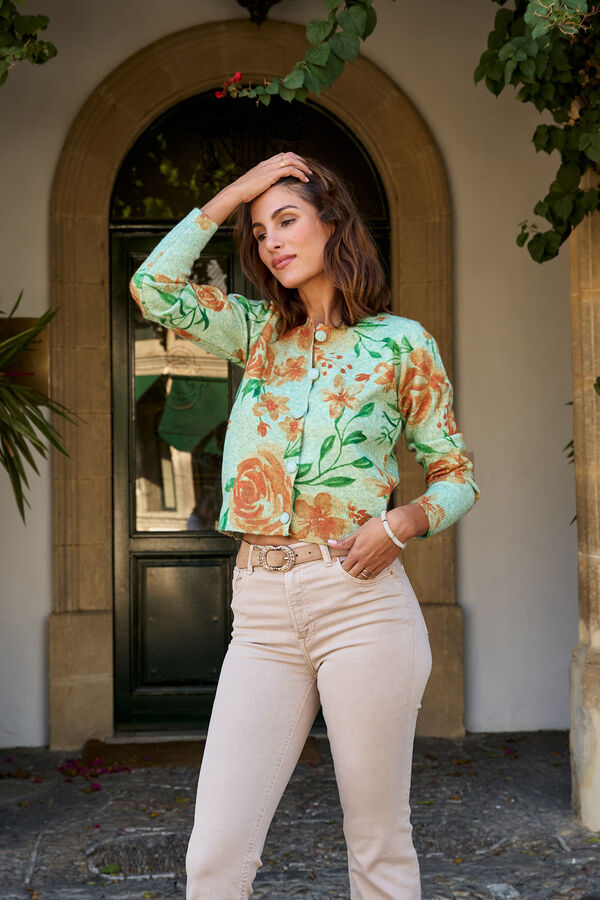 Pol&iacute;n Et Moi Jersey punto onila Verde