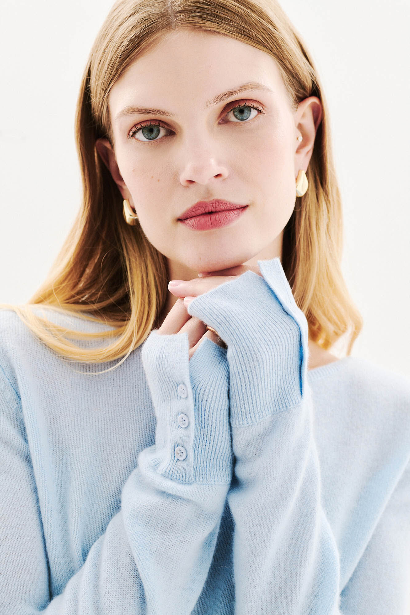 Caroll Jersey cuello redondo 100% cachemir