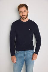 Jack & Jones 100% cotton regular jumper Navy