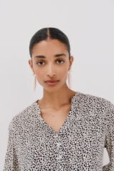 Cortefiel Blusa plumetti Impressão