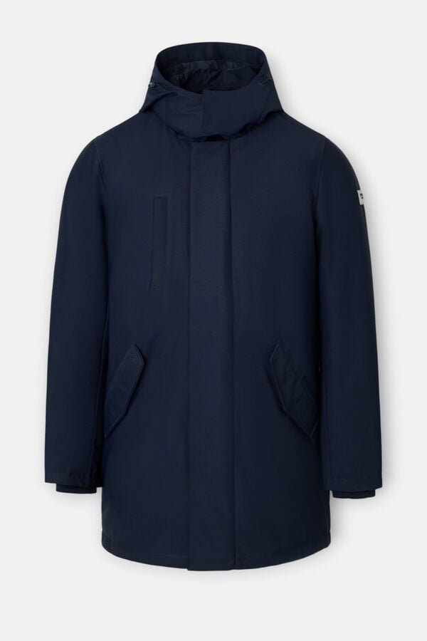 Silbon Parka técnica tailoring Azul marino