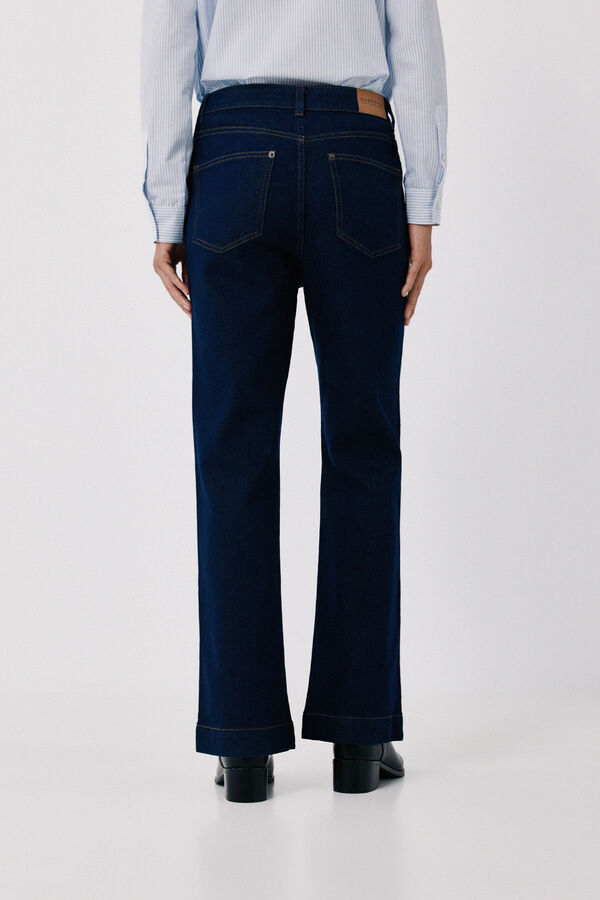 Cortefiel Bootcut jeans Blue