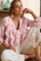 Pol&iacute;n Et Moi Camisa de folhos Luisa Subiu