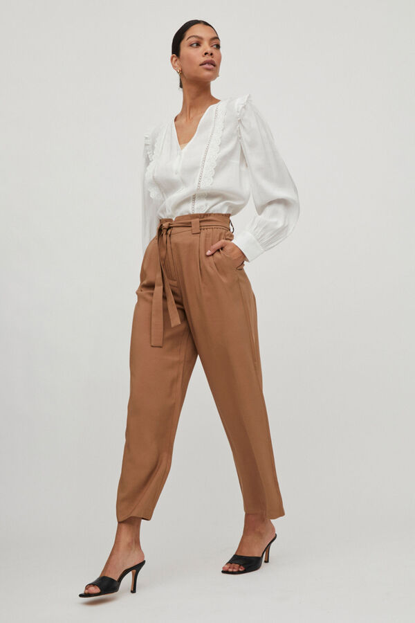 Vila Camisa enfiada Branco