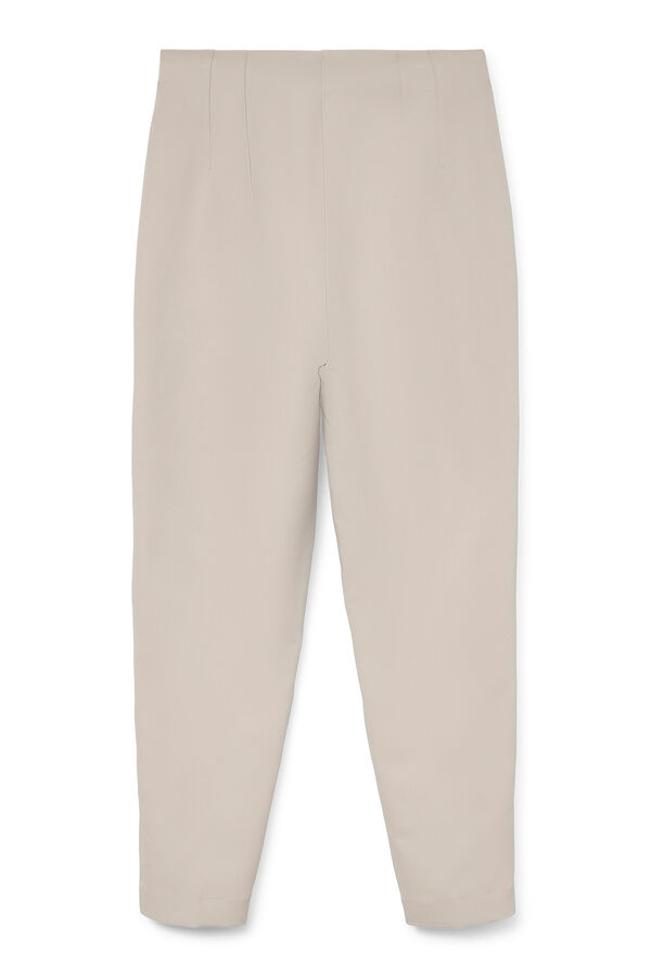 Vero Moda Calças compridas de vestir Cinzento