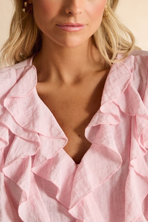 Pol&iacute;n Et Moi Camisa de folhos Luisa Subiu