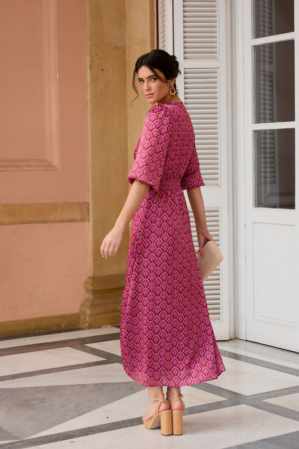 Pol&iacute;n Et Moi Vestido estampado Nerea Granada