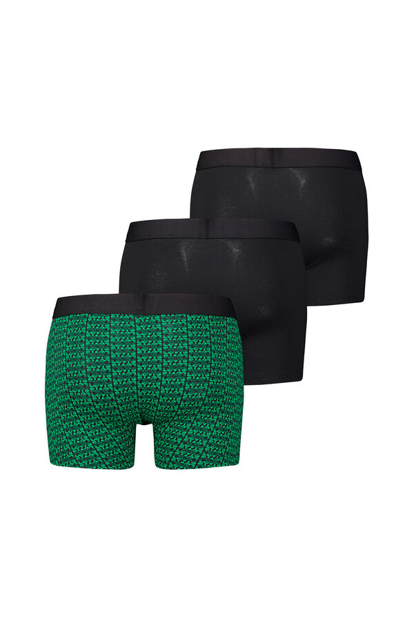 Cortefiel Caixa de 3 cuecas boxer de algodão Levi's Verde