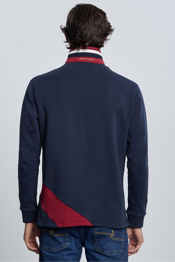 Valecuatro Escudo azul marinho Rugby Valecuatro Azul